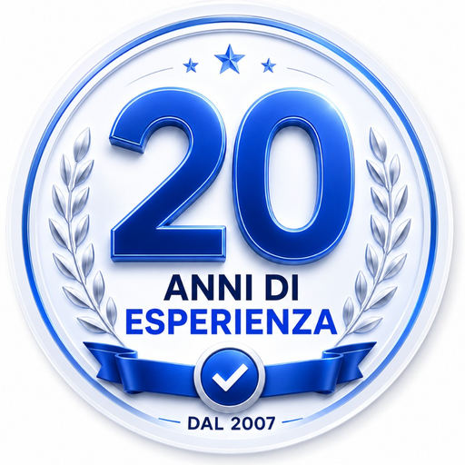 20 anni di esperienza nel software su misura — dal 2007